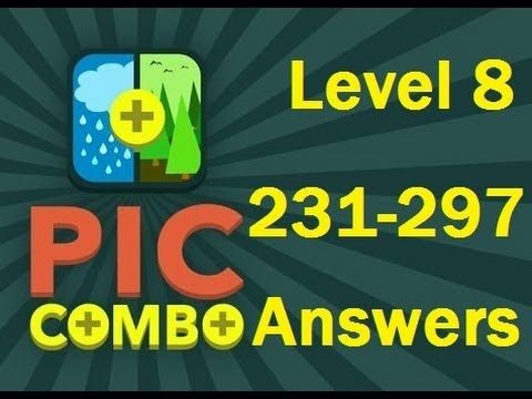 Video guide by Helpyouwinit: Pic Combo level 231-297 #piccombo