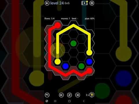 Video guide by This That and Those Things: Hexes  - Level 24 #hexes