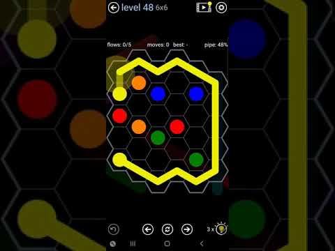Video guide by This That and Those Things: Hexes  - Level 48 #hexes