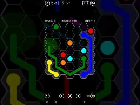 Video guide by This That and Those Things: Hexes  - Level 19 #hexes