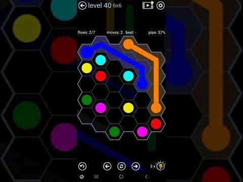 Video guide by This That and Those Things: Hexes  - Level 40 #hexes