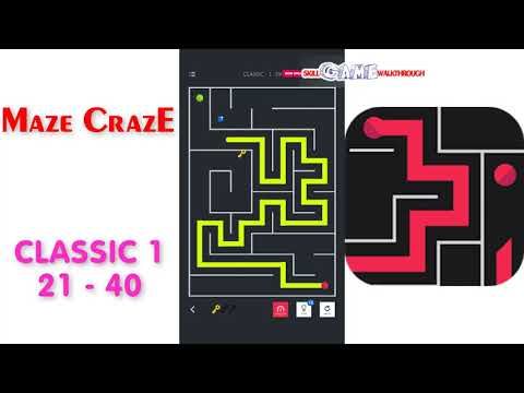 Video guide by Skill Game Walkthrough: Maze Craz-E Level 21 #mazecraze