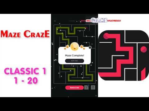 Video guide by Skill Game Walkthrough: Maze Craz-E Level 1 #mazecraze