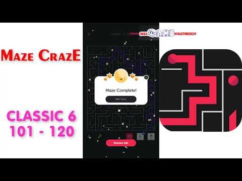 Video guide by Skill Game Walkthrough: Maze Craz-E Level 101 #mazecraze