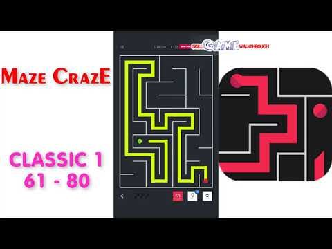 Video guide by Skill Game Walkthrough: Maze Craz-E Level 61 #mazecraze