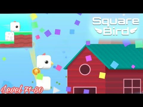Video guide by Best Gameplay Pro: Square Bird. Level 71-80 #squarebird