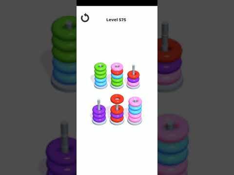 Video guide by Go Answer: Hoop Stack Level 575 #hoopstack