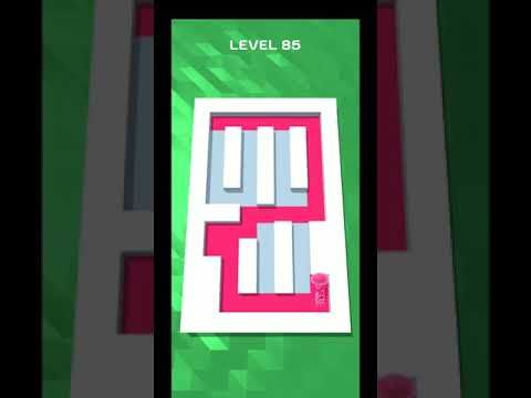 Video guide by Friends & Fun: Roller Splat! Level 85 #rollersplat