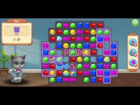 Video guide by Leo Mercury Games: Kitten Match Level 965 #kittenmatch