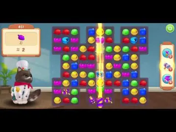 Video guide by Leo Mercury Games: Kitten Match Level 851 #kittenmatch