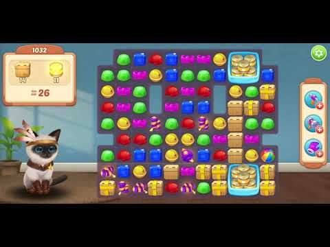 Video guide by Leo Mercury Games: Kitten Match Level 1032 #kittenmatch