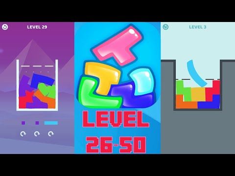 Video guide by Tap Touch: Jelly Fill Level 26-50 #jellyfill