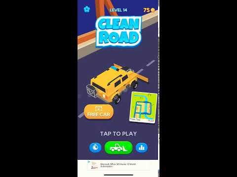 Video guide by The Sam: Clean Road Level 14 #cleanroad