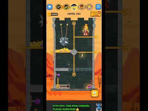Video guide by ETPC EPIC TIME PASS CHANNEL: Hero Rescue Level 323 #herorescue