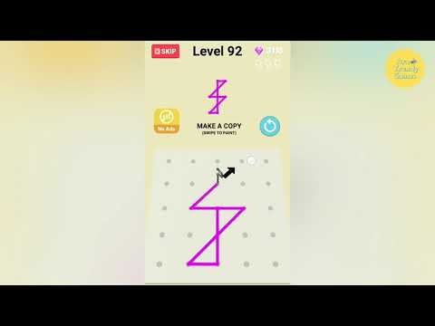 Video guide by Ara Trendy Games: Line Paint! Level 92 #linepaint