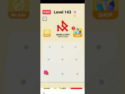 Video guide by Attiq gaming channel: Line Paint! Level 143 #linepaint