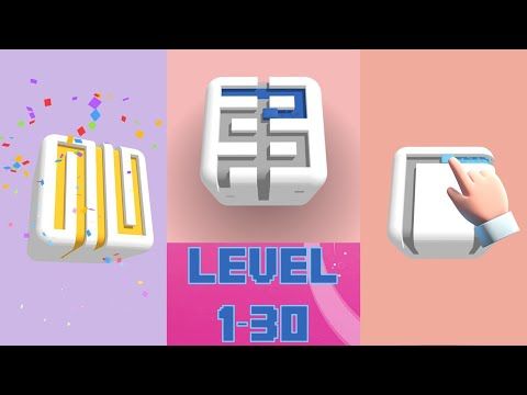 Video guide by Tap Touch: Paint the Cube Level 1-30 #paintthecube