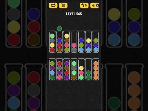 Video guide by Mobile games: Ball Sort Puzzle Level 565 #ballsortpuzzle