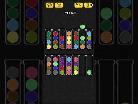 Video guide by Mobile games: Ball Sort Puzzle Level 679 #ballsortpuzzle