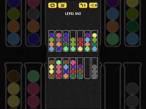 Video guide by Mobile games: Ball Sort Puzzle Level 543 #ballsortpuzzle