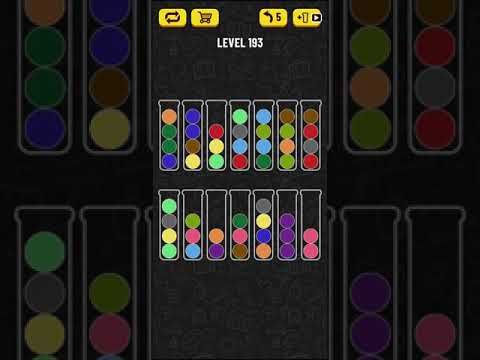 Video guide by Mobile games: Ball Sort Puzzle Level 193 #ballsortpuzzle