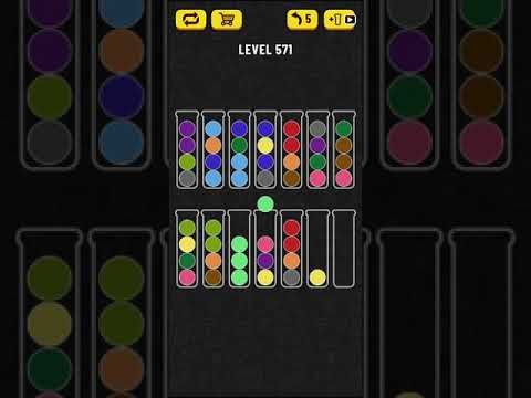 Video guide by Mobile games: Ball Sort Puzzle Level 571 #ballsortpuzzle