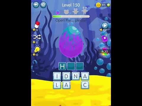 Video guide by Scary Talking Head: Word Monsters Level 150 #wordmonsters