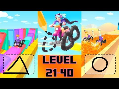 Video guide by Tap Touch: Scribble Rider Level 21-40 #scribblerider