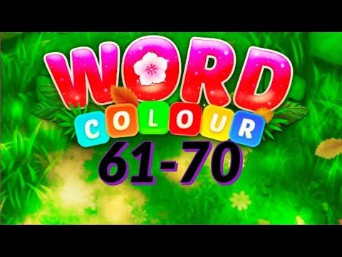 Video guide by Super Andro Gaming: Word Colour Level 61 #wordcolour