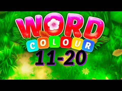 Video guide by Super Andro Gaming: Word Colour Level 11 #wordcolour