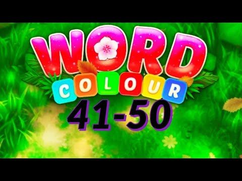 Video guide by Super Andro Gaming: Word Colour Level 41 #wordcolour
