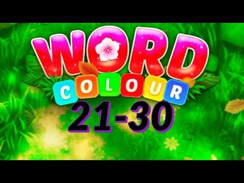 Video guide by Super Andro Gaming: Word Colour Level 21 #wordcolour