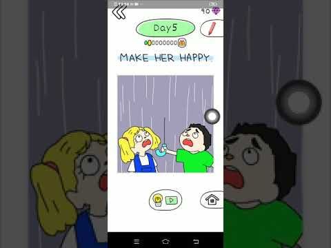 Video guide by Brain Gamer: Draw Happy Life Level 5 #drawhappylife
