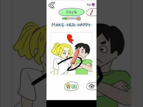 Video guide by Brain Gamer: Draw Happy Life Level 6 #drawhappylife