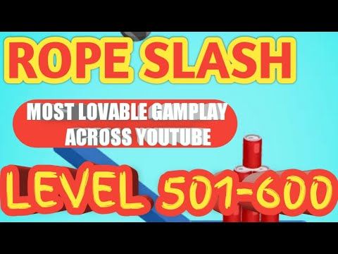 Video guide by LOOKUP GAMING: Rope Slash Level 501 #ropeslash
