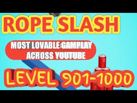 Video guide by LOOKUP GAMING: Rope Slash Level 901 #ropeslash