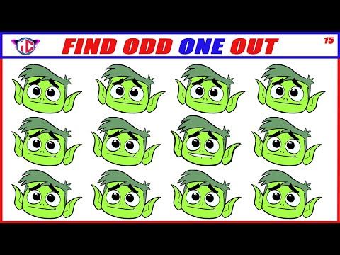 Video guide by Mini Comicstor - Fun Puzzles And Brain Teasers: The Odd One Out Level 3 #theoddone