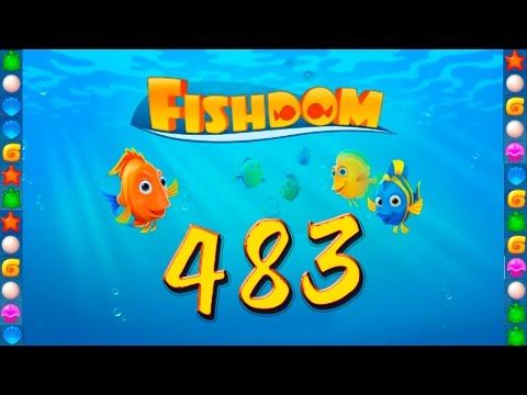 Video guide by GoldCatGame: Fishdom: Deep Dive Level 483 #fishdomdeepdive