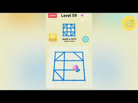Video guide by Ara Trendy Games: Line Paint! Level 59 #linepaint