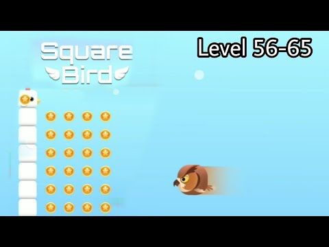Video guide by Best Gameplay Pro: Square Bird. Level 56-65 #squarebird