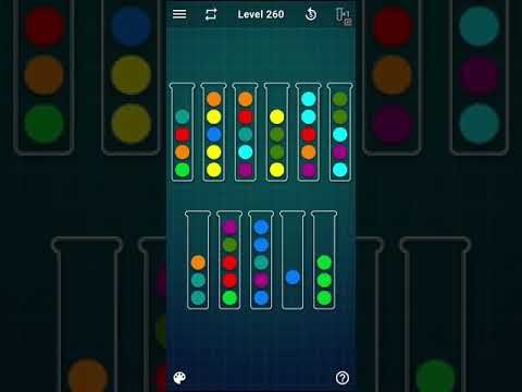 Video guide by Mobile games: Ball Sort Puzzle Level 260 #ballsortpuzzle