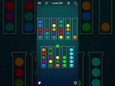 Video guide by Mobile games: Ball Sort Puzzle Level 254 #ballsortpuzzle