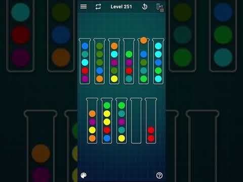 Video guide by Mobile games: Ball Sort Puzzle Level 251 #ballsortpuzzle