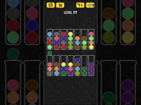 Video guide by Mobile games: Ball Sort Puzzle Level 177 #ballsortpuzzle