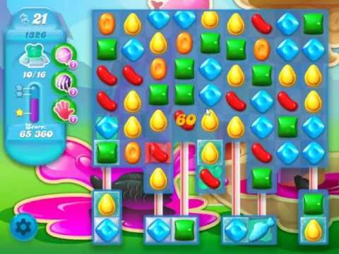 Video guide by skillgaming: Candy Crush Soda Saga Level 1326 #candycrushsoda