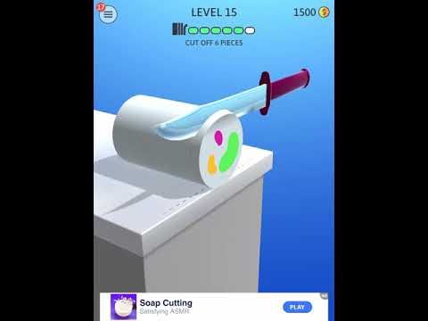 Video guide by Mobile Gamer: Slicing Level 11 #slicing