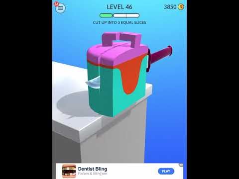 Video guide by Mobile Gamer: Slicing Level 41 #slicing