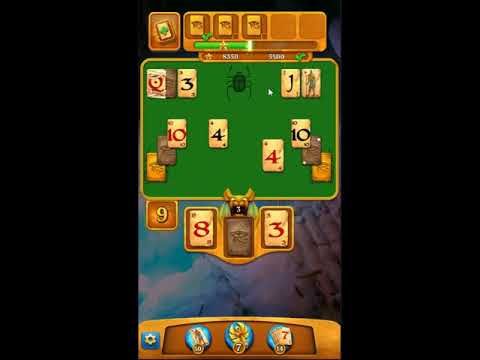 Video guide by skillgaming: .Pyramid Solitaire Level 673 #pyramidsolitaire