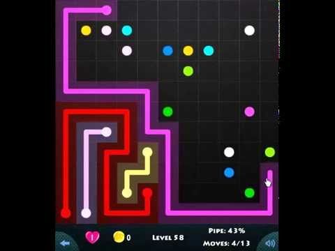 Video guide by Flow Game on facebook: Flow Game Level 58 #flowgame