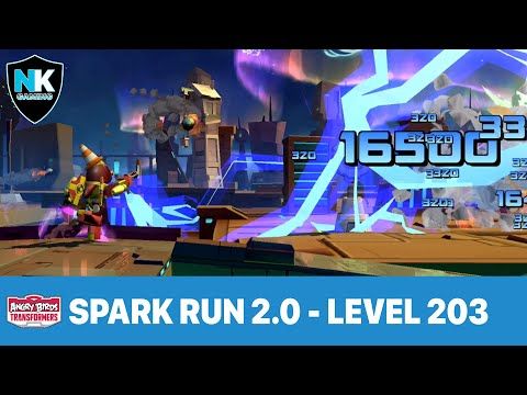 Video guide by Nighty Knight Gaming: Spark Run Level 203 #sparkrun